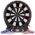 Elektronikus dartstábla, Multistore AP-100A, átmérő: 38 cm, 18 játékmód, 159 variáció, LCD kijelző, 8 játékosig, 6 db darts + póthegyek