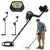 Fémdetektor, Multistore GC-1032, 96,5-116,5 cm, 24,5 cm vízálló keresőfej, LCD kijelző, 3 beállítás, numerikus célazonosítás 0–99, elemes (2 db 9V, nem tartozék)