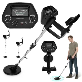   Fémdetektor, Multistore GC-1016A, 60-89 cm, 16,5 cm vízálló keresőfej, analóg kijelző, hangjelzés, 2 beállítás, elemes (2 db 9V - nem tartozék)
