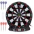Elektronikus dartstábla, AP-100ANP, 38,5 x 43,5 x 2 cm, LCD kijelzős, 18 játékmóddal és 159 variációval, 8 játékosig, 6 db biztonságos darts nyíllal és 6 pótheggyel, 34 cm célfelület, hangeffektekkel, PP műanyag, rögzítő tartozékokkal