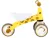 Háromkerekű futóbicikli, ECOTOYS LB1603 zsiráf, sárga, EVA habkerekek 14 cm, műanyag váz, ülésmagasság: 25 cm, kormányfordulás határoló, 12 hónapos kortól