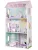 Fa babaház, ECOTOYS 4121, Jagodowa rezidencia, 52,3 x 27 x 95 cm, 3 szint, 4 szoba, 8 db bútor, 3 éves kortól