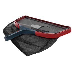 Premium lombháló - leszedőháló fekete-piros