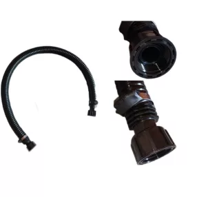 Spirál tömlő, hollanderes (tekerős) csatlakozóval.