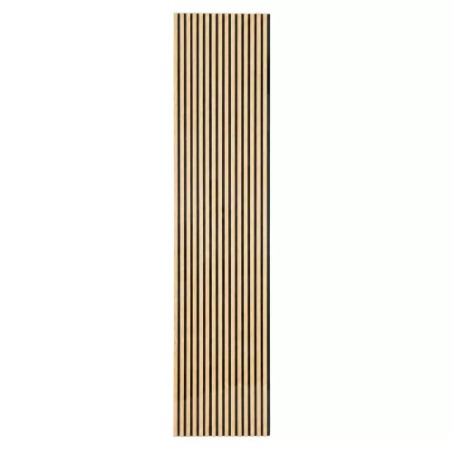 Akusztikus falpanel bambusz hatású 260x60x1,8 cm