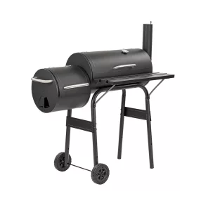 Faszenes kerti grillsütő füstölővel