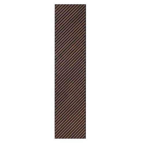 Akusztikus falpanel Deco I dió hatású 260x60x1,8 cm