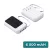 Powerbank napelemmel 4 töltőkábellel 6000mAH