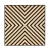 Akusztikus falpanel Deco IV bambusz 60x60x1,8 cm
