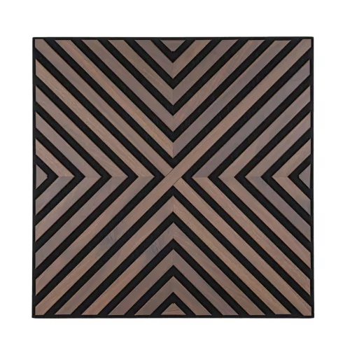 Akusztikus falpanel Deco IV dió 60x60x1,8 cm