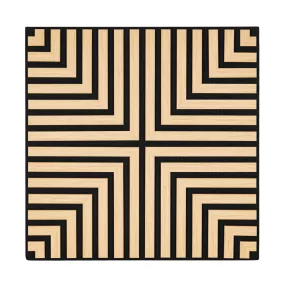 Akusztikus falpanel Deco V bambusz hatású 60x60x1,8 cm