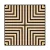 Akusztikus falpanel Deco V bambusz 60x60x1,8 cm