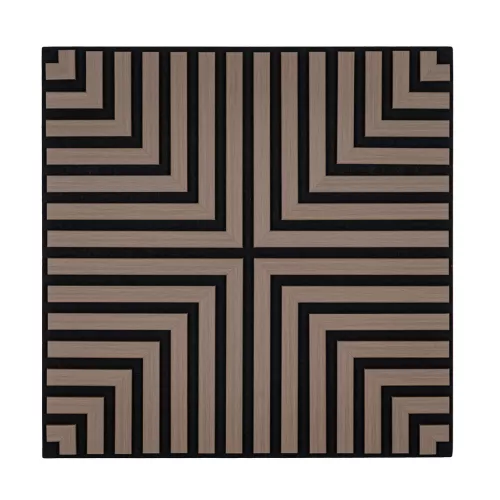 Akusztikus falpanel Deco V olajos tölgy 60x60x1,8 cm