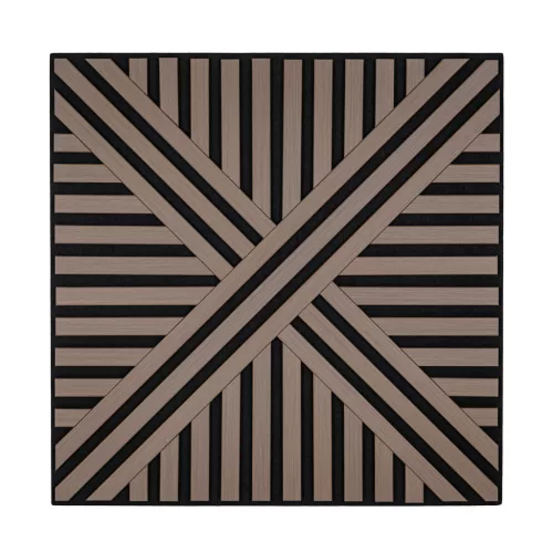 Akusztikus falpanel Deco VI olajos tölgy 60x60x1,8 cm