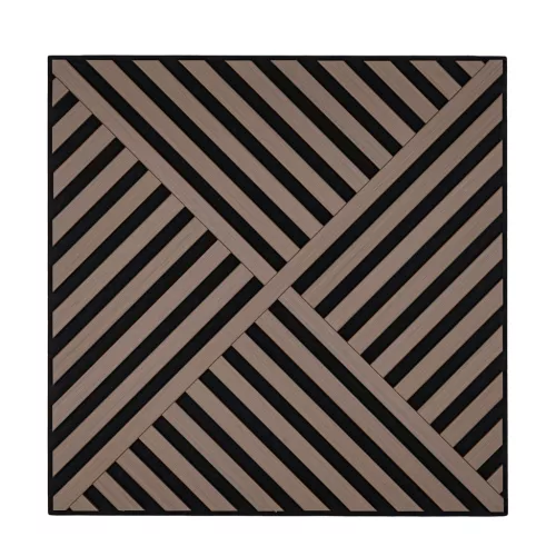 Akusztikus falpanel Deco VIII olajos tölgy 60x60x1,8 cm
