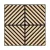 Akusztikus falpanel Deco IX bambusz 60x60x1,8 cm