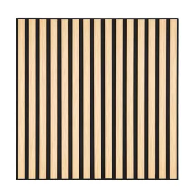 Akusztikus falpanel Deco II bambusz hatású 60x60x1,8 cm