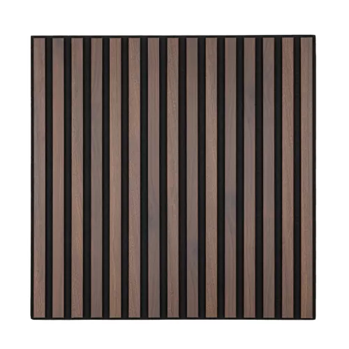 Akusztikus falpanel Deco II dió hatású 60x60x1,8 cm