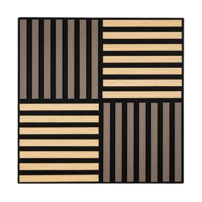   Akusztikus falpanel Deco X olajos tölgy hatású 60x60x1,8 cm