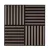 Akusztikus falpanel Deco X dió hatású 60x60x1,8 cm