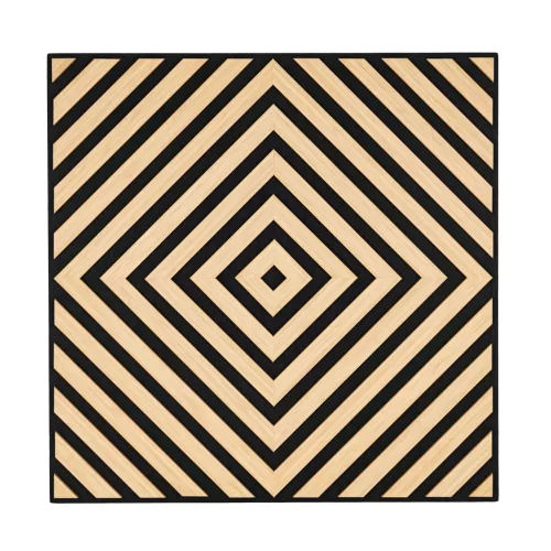 Akusztikus falpanel Deco XI bambusz 60x60x1,8 cm