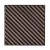 Akusztikus falpanel Deco III dió hatású 60x60x1,8 cm