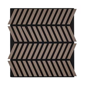   Akusztikus falpanel Deco XII olajos tölgy hatású 60x60x1,8 cm