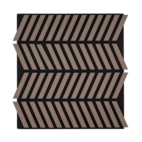 Akusztikus falpanel Deco XII olajos tölgy hatású 60x60x1,8 cm