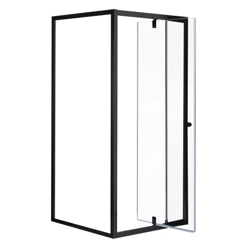 Flexi 80x80 cm falsíkra szerelhető szögletes zuhanykabin zuhanytálca nélkül