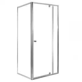   Flexi 80x90 cm sarokba szerelhető aszimmetrikus zuhanykabin zuhanytálca nélkül