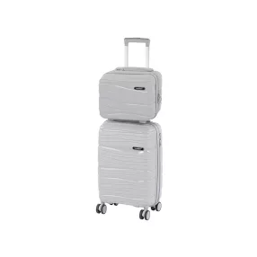 TraveLux Voyager II gurulós bőrönd szett