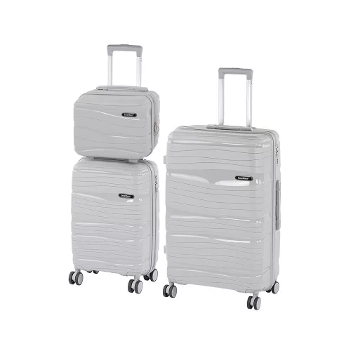 TraveLux Voyager IX gurulós bőrönd szett