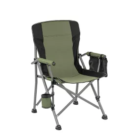 Leziter Comfort karfás horgász szék pohártartóval zöld