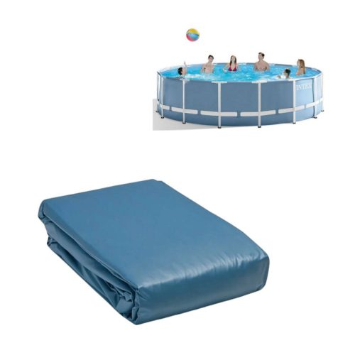 Medence belső fólia, Intex, kör alakú, Metal Frame, 366 x 76 cm