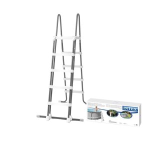   INTEX Biztonsági medence létra 4 fokos 132cm magas medencékhez (28077)