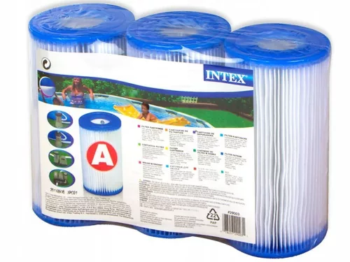 INTEX "A" tipusú szűrő patron, hármas csomag (29003)