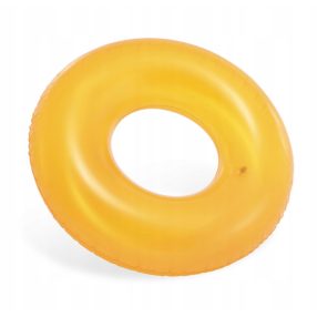INTEX átlátszó sárga úszógumi D76cm (59260)