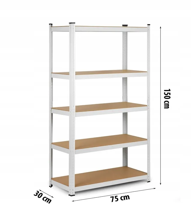 Műhelypolc, Humberg 4841, fehér – 8. kép