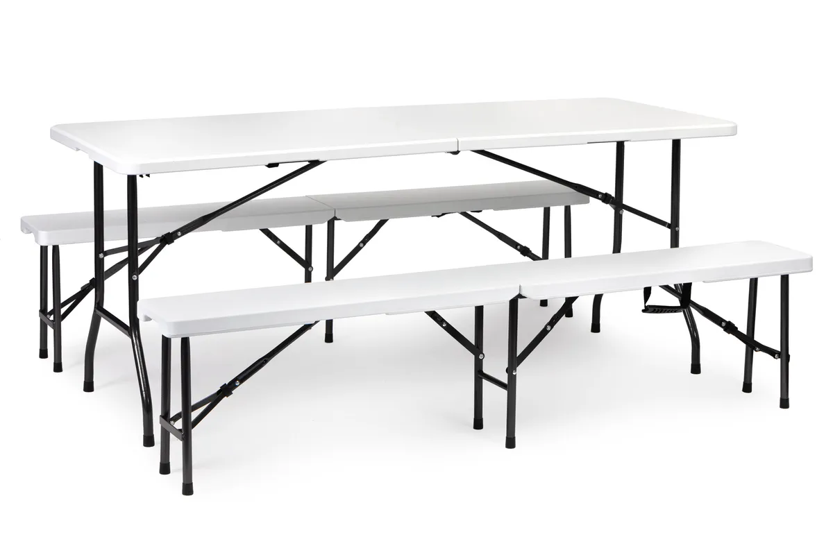 Sörpad szett, MultiGarden NZK-180S + 2 db BK-180, fehér – 1. kép Sörpad szett, MultiGarden NZK-180S + 2 db BK-180, fehér – 1. kép