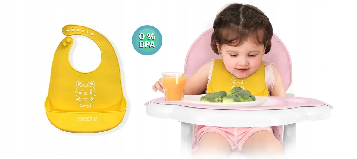 Etetőszék, Ricokids Sinco, rózsaszín – 3. kép