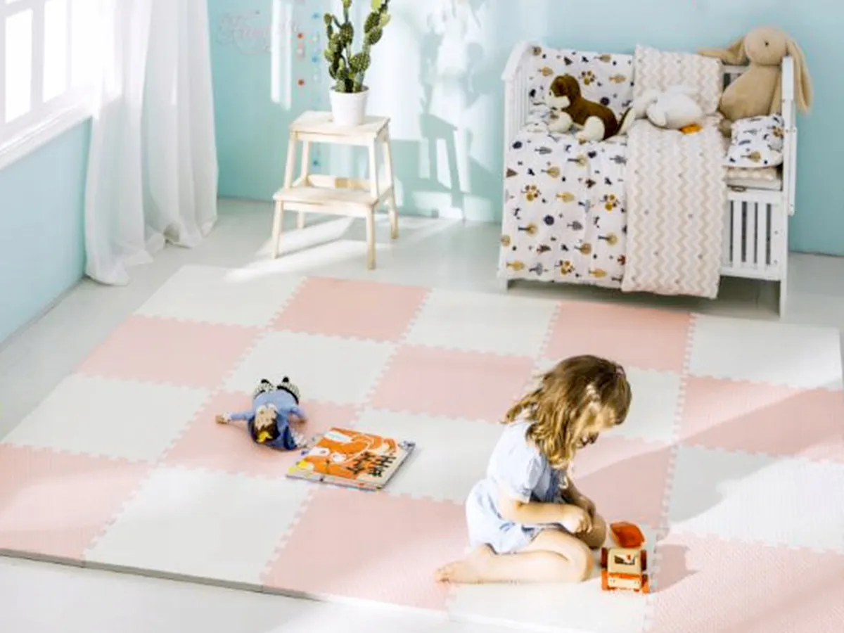 Játszószőnyeg, Ricokids 738201, fehér/barack – 9. kép Játszószőnyeg, Ricokids 738201, fehér/barack – 9. kép
