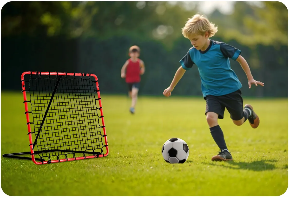 Visszapattanó futball edzőháló, Neo-Sport, 120 x 120 cm – 6. kép Visszapattanó futball edzőháló, Neo-Sport, 120 x 120 cm – 6. kép