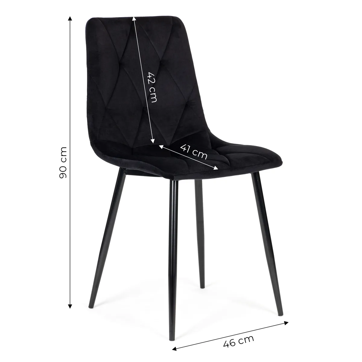 Étkezőszék, ModernHome MC47-1, 4 db – 5. kép