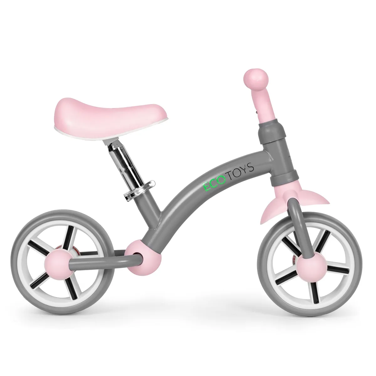 Kétkerekű futóbicikli, ECOTOYS LC-V1252, szürke – 4. kép