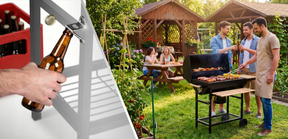 Faszenes grill, Berdsen BD-895, fekete – 9. kép