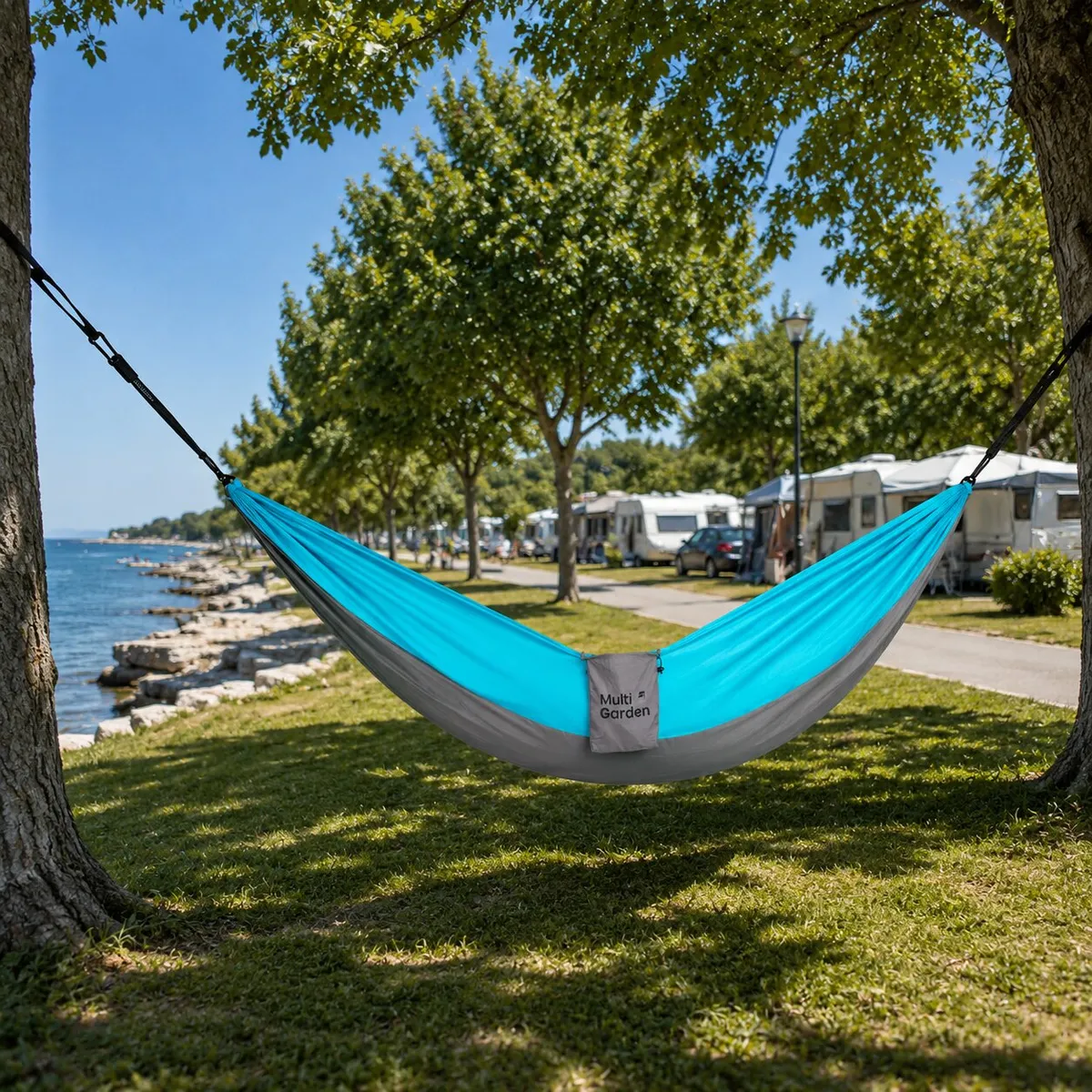 Függőágy, MultiGarden SMI-H300, 290 x 140 cm – 2. kép Függőágy, MultiGarden SMI-H300, 290 x 140 cm – 2. kép
