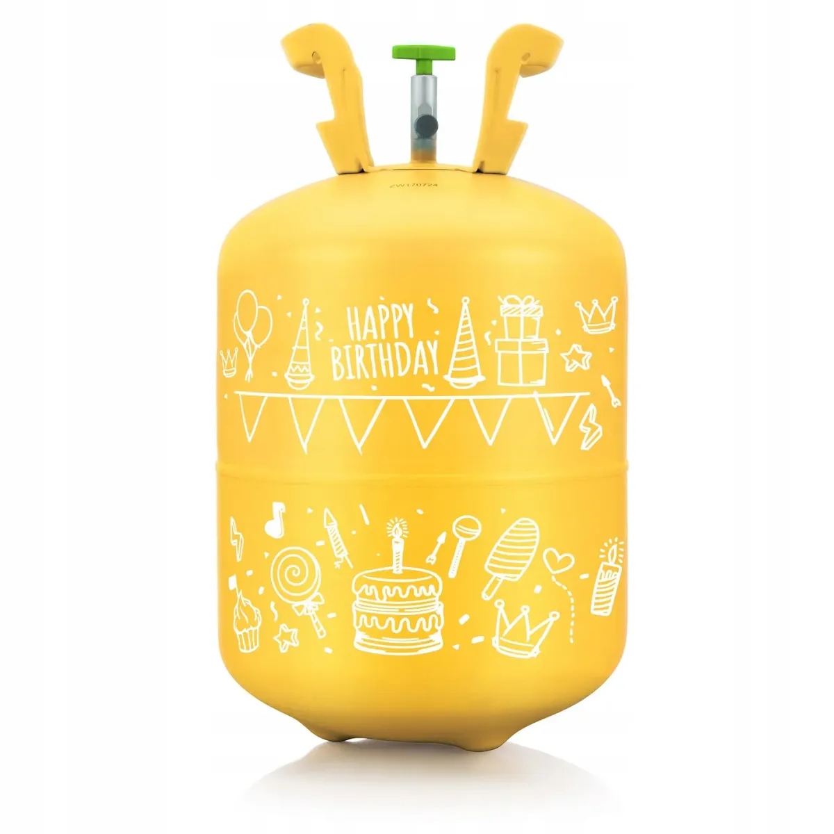 Hélium 50 db lufi felfújásához, Ricokids, sárga – 4. kép Hélium 50 db lufi felfújásához, Ricokids, sárga – 4. kép