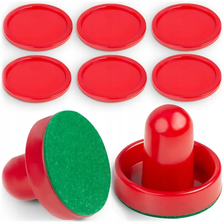 Léghoki ütő és korong szett, Neo-Sport Air Hockey, 2 db ütő 5,5 x 6 cm filc alátétekkel – 2. kép Léghoki ütő és korong szett, Neo-Sport Air Hockey, 2 db ütő 5,5 x 6 cm filc alátétekkel – 2. kép