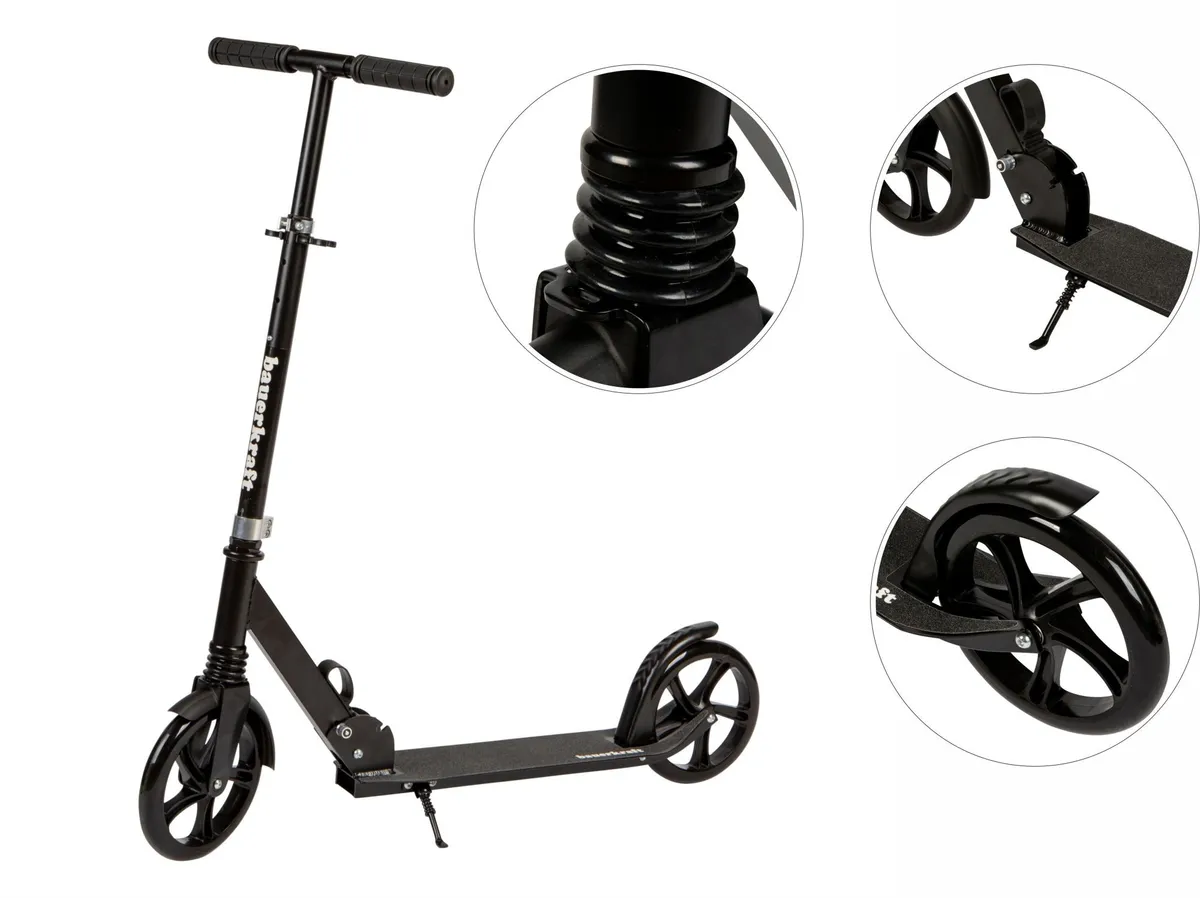 Klasszikus roller, Bauerkraft G-112, összecsukható – 2. kép