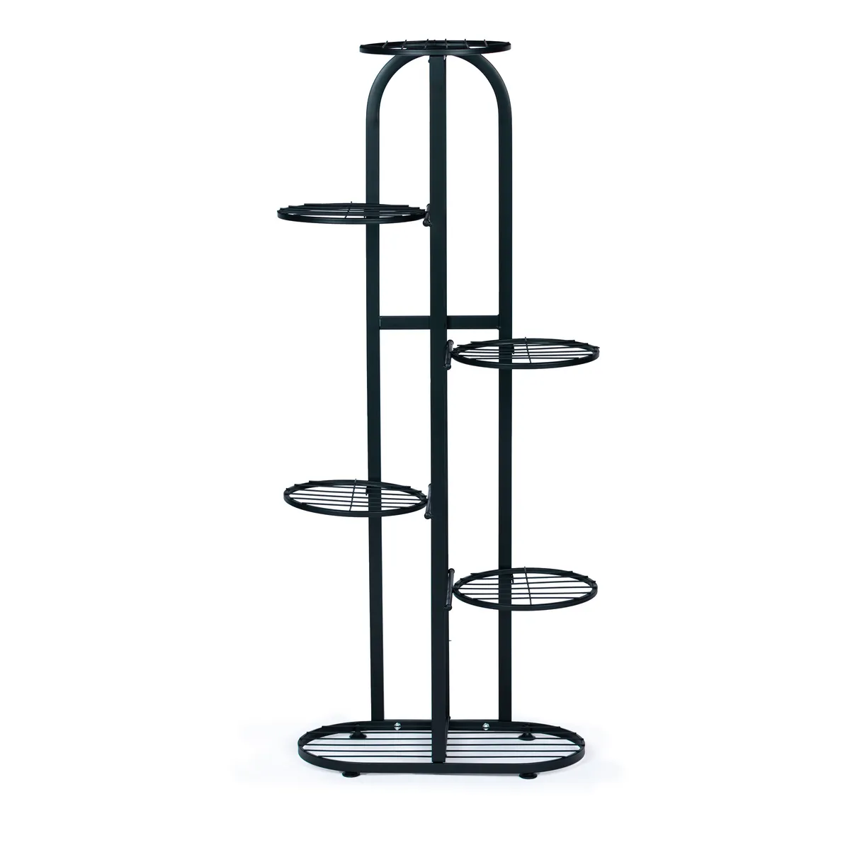 Virágtartó állvány, ModernHome PJJPS0014, fekete – 3. kép